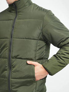 Blousons Bomber d'Hiver en Gros – Blouson Décontracté à Capuche en Mélange Tissu, Tendance, Coupe-Vent pour Hommes, Idéal pour les Voyages en Extérieur - Product Image 6