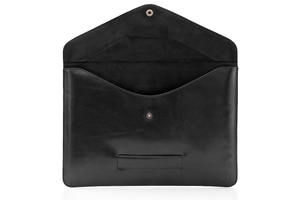 Luxury Daily Genuine Leather Slim <b>Laptop</b> Clutch <b>Bag</b> for macbook Women 13" 15" Custom logo Protective <b>Laptop</b> <b>Sleeves</b> LS-0117 - Product Image 3