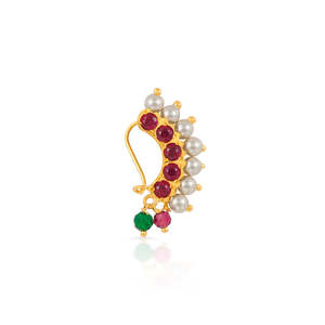 ชารุต้า โกลด์ นาท สำหรับผู้หญิง - เครื่องประดับร่างกายแฟชั่น - Product Image 3