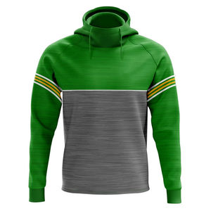 Logo personnalisé GAA Hommes Polaire Sweat à capuche Overhead Nouveau Design GAA Veste Hurling Full Zip Hoodies Respirant OEM Prix bon marché - Product Image 2