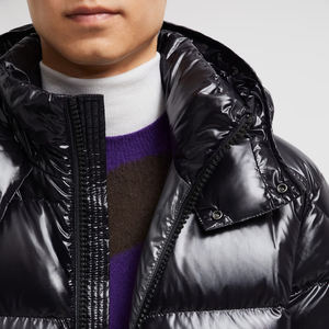 Veste matelassée pour homme camouflage en gros, logo personnalisé, OEM imprimé, streetwear, veste d'hiver avec poches - Product Image 3