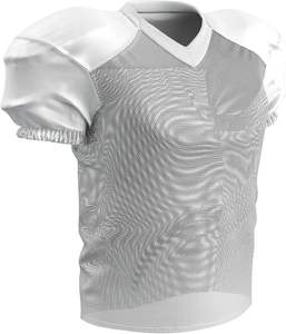 Maillot de football américain surdimensionné de qualité supérieure personnalisé pour garçons confortable vêtements de sport en maille vintage plusieurs tailles couleurs court - Product Image 1