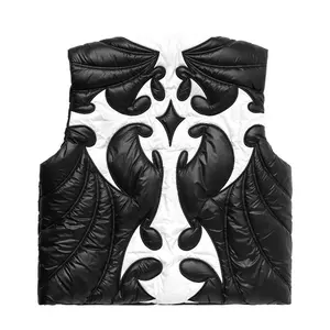 เสื้อกั๊กขนแกะขนสัตว์ประสิทธิภาพสูงของผู้ชายนุ่มและระบายอากาศได้ดีสำหรับกิจกรรมกลางแจ้งและกีฬาในฤดูหนาวแบบลำลอง - Product Image 2