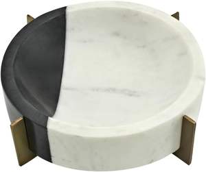 Cuenco para servir de mármol Natural de alta calidad, calidad superior, forma de acabado blanco, decoración contemporánea de tendencia más vendida para el hogar - Product Image 6