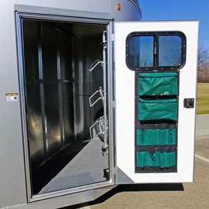 3 ejes 4 ejes carga resistente Animal ganado transporte estaca valla semirremolque ganado remolque para la venta - Product Image 6