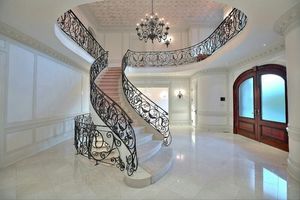 Chất Lượng Cao Xoắn Ốc Hiện Đại Trong Nhà Sắt Rèn Lan can Cho Ban Công Và Cầu Thang An Toàn - Product Image 2