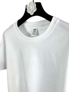 T-shirts pour hommes coupe régulière 100% coton/tissu personnalisé en polyester/toile de coton séchage rapide respirant de haute qualité design vierge - Product Image 4