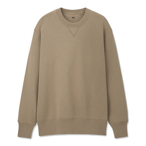 Nouveaux arrivages de pulls unis pour hommes coupe régulière col rond design personnalisé et vêtements décontractés de haute qualité pour l'hiver - Product Image 3