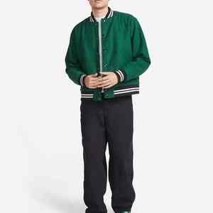 Chaqueta Varsity de diseño cómodo para hombre, duradera, de la mejor calidad, diseño asequible, diseño antiencogimiento, chaqueta Varsity de invierno para hombre - Product Image 2