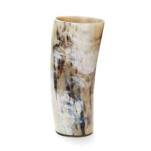 Authentic Eco-Friendly Handmade Viking Horn Drinking Cup with Religious & Animal Designs for Medieval Lovers - Product Image 6