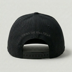 หมวกแก๊ปฮิปฮอปแบบกำหนดเอง 5 ชิ้น  แบบ Snapback  ตาข่ายเจาะรูด้วยเลเซอร์  ปักลายนูน 3 มิติ  ปีกหมวกแบน  ปรับขนาดได้  โลโก้ OEM  ลำลอง สำหรับกิจกรรมกลางแจ้ง - Product Image 5