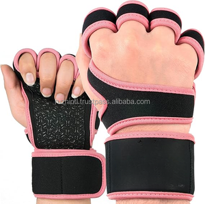 Guantes de Halterofilia de Medio Dedo, Guantes Acolchados para Gimnasio, Guantes Transpirables para Entrenamiento Físico - Product Image 6