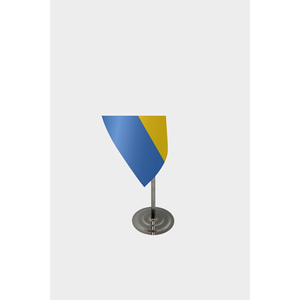 Drapeau officiel du Gabon pour intérieur, imprimé numériquement, en nylon, plastique, polyester, soie, avec mât en aluminium, pour l'assurance automobile et l'éducation - Product Image 4