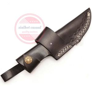 Custom Leather Sheath For Fixed Blade Knives Cleaver Knife Case - Product Image 3
