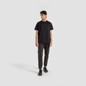 Pantalon cargo en velours côtelé imprimé Trek, coupe ample, léger, pour l'extérieur, avec fermeture éclair décorative, style cool, gris, tailles XL à 6XL - Product Image 3