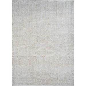 พรมขนสัตว์ถักมือลายดอกไม้สไตล์วินเทจ สีเบจและสีน้ำตาล สำหรับตกแต่งบ้าน ห้องนั่งเล่น และทางเดิน - Pae-1508 - Product Image 1