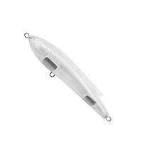 65g/13.9cm non peint grand jeu bâton appât 2.310z/5.47in ABS Stickbait leurre corps non peint leurre blancs