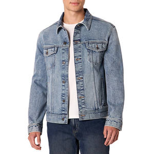Nouvelle arrivée 2026 Veste en jean pour homme Service OEM de haute qualité Veste d'hiver Look décontracté Streetwear Veste en jean pour homme - Product Image 5