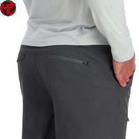 Pantalones de Senderismo Transpirables Personalizados de Nueva Llegada, Pantalones de Trekking Funcionales de Softshell para Hombre
