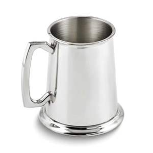 Premium Moscow Mule Grey Stainless Steel Stylish Design Perfect for <b>Tea</b> Coffee and Barware Decor Sturdy Base New Brass Mug - Product Image 1