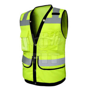 Men's Hi Vis <b>Winter</b> <b>Workwear</b> Safety Vest Customized Design Breathable Cotton Polyester OEM Custom Service High Quality - Product Image 5