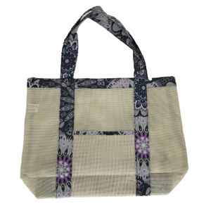 Bolsa de malla de tamaño personalizado bolsa de tela fina precio barato bolsa de compras regalo de Vietnam producto de promoción - Product Image 3