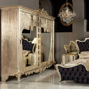 Ensemble de chambre à coucher en bois massif de luxe Selvia avec sculpture à la main de haute qualité pour une utilisation en chambre à coucher - Product Image 2