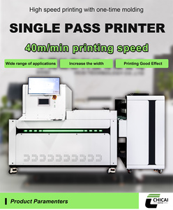 Chicai singolo passaggio stampante digitale <span class=keywords><strong>a</strong></span> getto d'inchiostro per il sacchetto di plastica scatola di cartone busta di cartone stampa <span class=keywords><strong>a</strong></span> base piatta - Product Image 4