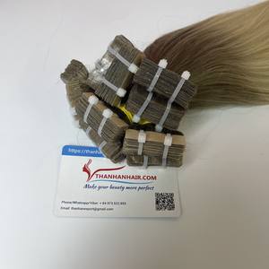 2025 été chaud bande dans les extensions de cheveux en gros 100% extensions de cheveux vierges vietnamiennes Remy - Product Image 2