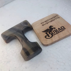 Poignée de couteau en corne de buffle de qualité supérieure, finition artisanale - Product Image 1
