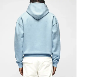 Hoodies personnalisés avec logo, en tissu éponge 500 g/m² de haute qualité, impression 3D en relief pour hommes - Product Image 6