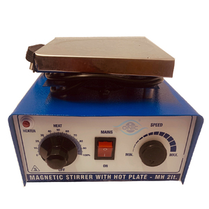 Agitateur magnétique de laboratoire avec plaque chauffante, 2000Ml, prise en charge - Product Image 1