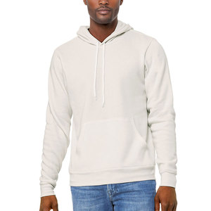 Bella + Canvas B3719-UNISEXE POLY-COTON POLAIRE PULLOVER HOODIE Logo personnalisé Sweatshirts à capuche en pur coton de haute qualité pour hommes - Product Image 1