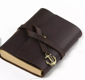 <b>Leather</b> Vintage classic Look Notebook <b>Leather</b> Diary composition notebook Travelers Writing <b>Leather</b> Travel Diary - Product Image 5
