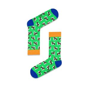 Colorful Siberian <b>Dog</b> Pattern Men's Crew <b>Socks</b> Breathable Anti-Foul Daily 100% Cotton Digital Printing Jacquard Design Light - Product Image 1