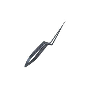 Micro ciseaux de haute qualité en forme de baïonnette dentelée en acier inoxydable à une lame lisse et tranchant Micro par Surgiright Instruments - Product Image 5