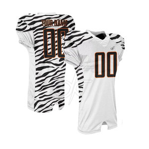 Dernier design d'uniforme de football américain, nouveau style, uniforme de football américain pour jeunes, prix de gros - Product Image 2