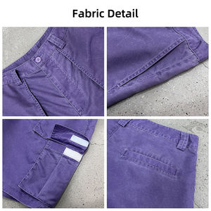 Pantalones cortos Cargo para exteriores de nailon 100% de alta calidad para hombre, pantalones cortos informales de estilo Hip Hop con bolsillos holgados, pantalones cortos ligeros de alta calidad - Product Image 5