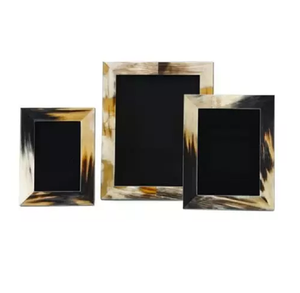 Marco de resina ecológico hecho a mano con incrustaciones de hueso para decoración de dormitorio y sala de estar exportado directamente desde la India - Product Image 5