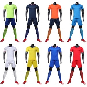 เสื้อฟุตบอลสำหรับเด็กผู้ใหญ่เด็กผู้ชายชุดยูนิฟอร์มฟุตบอลแบบปรับแต่งได้ชุดออกกำลังกายฟุตซอลสำหรับผู้หญิง - Product Image 1