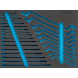 Hazet 2-Component Soft Foam Insert for 163-374/2 <b>Tool</b> <b>Storage</b> Accessory - Product Image 1