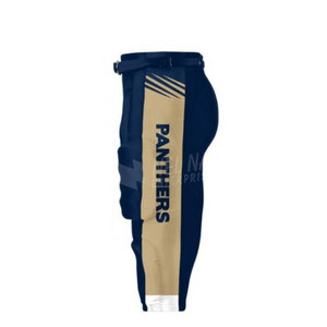 Tenue de football américain personnalisable 2025 – Maillot et pantalon extensibles respirants, fabrication OEM, pour adultes, imprimés, taille plus, 100 % coton, fabriqués au Pakistan - Product Image 5