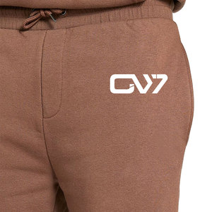 Chándales de lana suave de algodón 100% para hombre, chándales cómodos de alta calidad con diseño de logotipo personalizado, chándales para hombre con estampado - Product Image 6