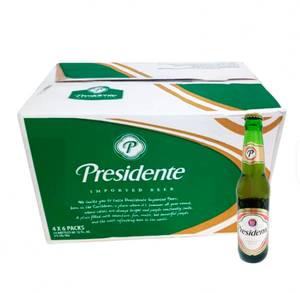 Bière Lager légère Presidente de qualité supérieure, en vrac, en bouteille et en fût, en vente - Product Image 3