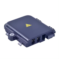 Meilleure vente ftth Fat Outdoor Ip65 mural ou monté sur poteau boîte de distribution de fibre optique 24 ports boîte à bornes d'accès à fibre