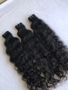 Vente chaude 100% Raw Premium Quality 26 \ "Extensions de cheveux humains bouclés naturels Donateur unique Prix de gros - Product Image 2