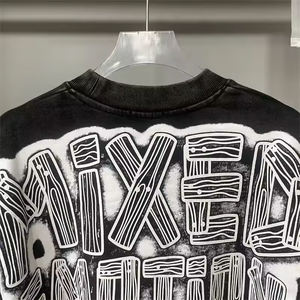 Camiseta de algodón 100% con cuello redondo para hombre, camiseta de manga corta con estampado Digital personalizado para ropa informal, tela transpirable y suave - Product Image 4