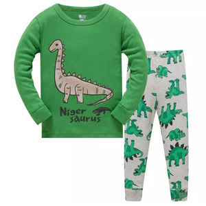 Venta al por mayor 100% algodón mameluco pijamas niños pijamas traje nuevo diseño manga larga verano bebé pijamas alta calidad Terry - Product Image 1