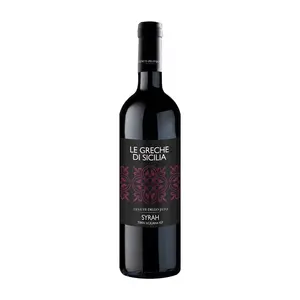 Top Quality Premium 75cl Syrah Vin Rouge Le Greche di Sicilia 13,5% Vol Parfumé concentré
Notes d'épices douces