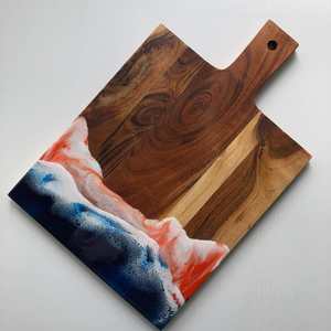 Nouvelle planche à découper en résine de bois avec un style unique pour les ustensiles de cuisine - Product Image 5